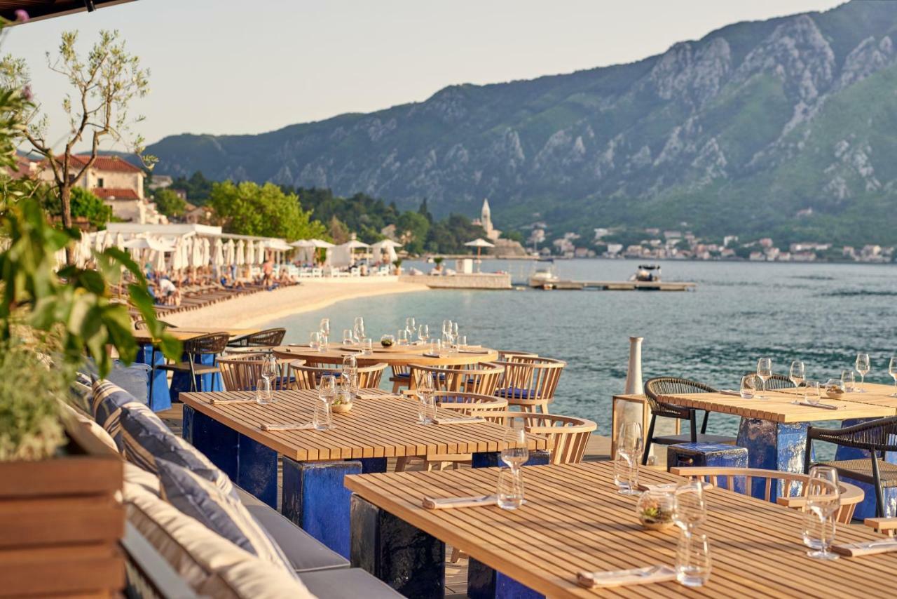Huma Kotor Bay Hotel And Villas Exterior photo View of the beach